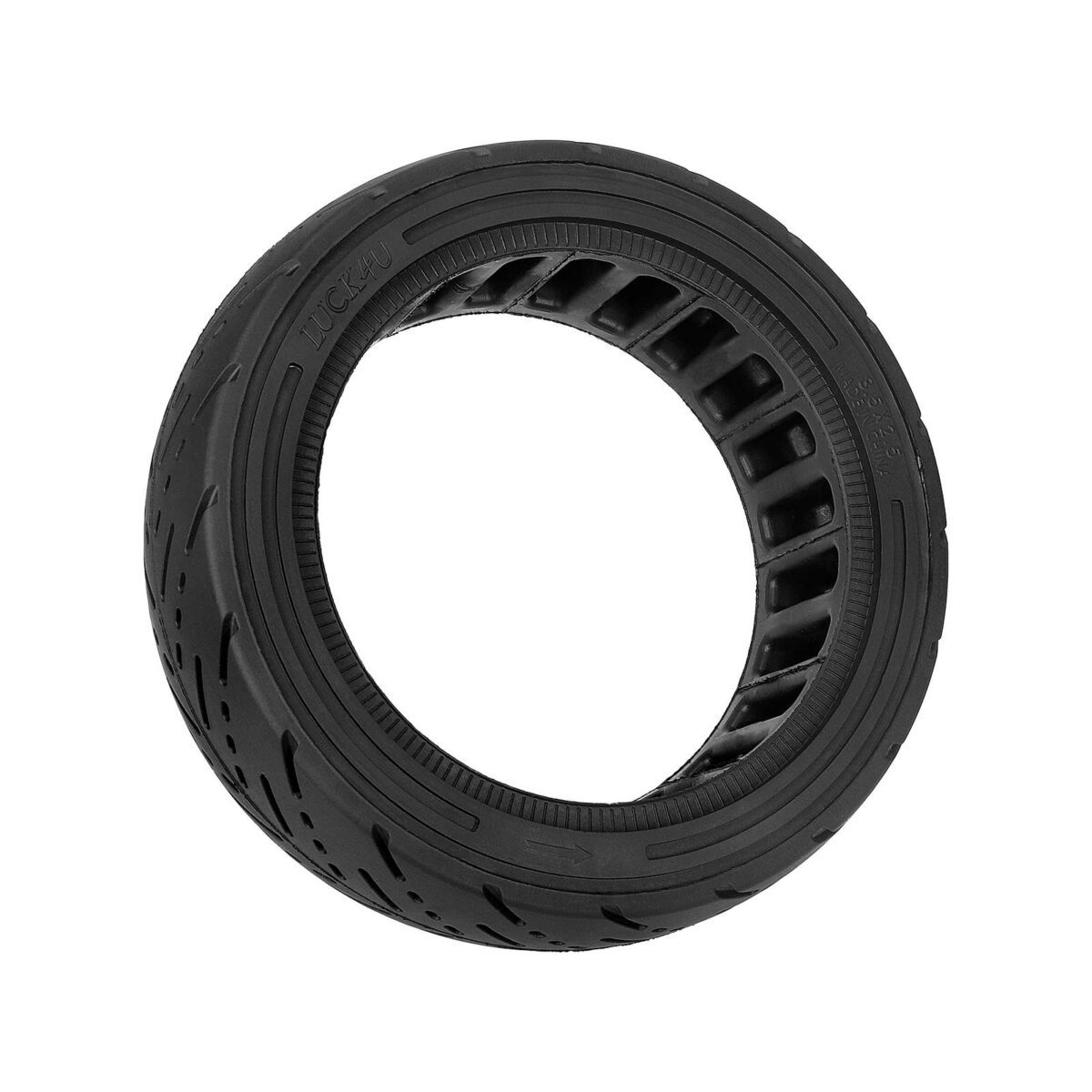 Neumático sólido para carretera urbana LUCK4U 8.5*2.5 negro - Imagen 6