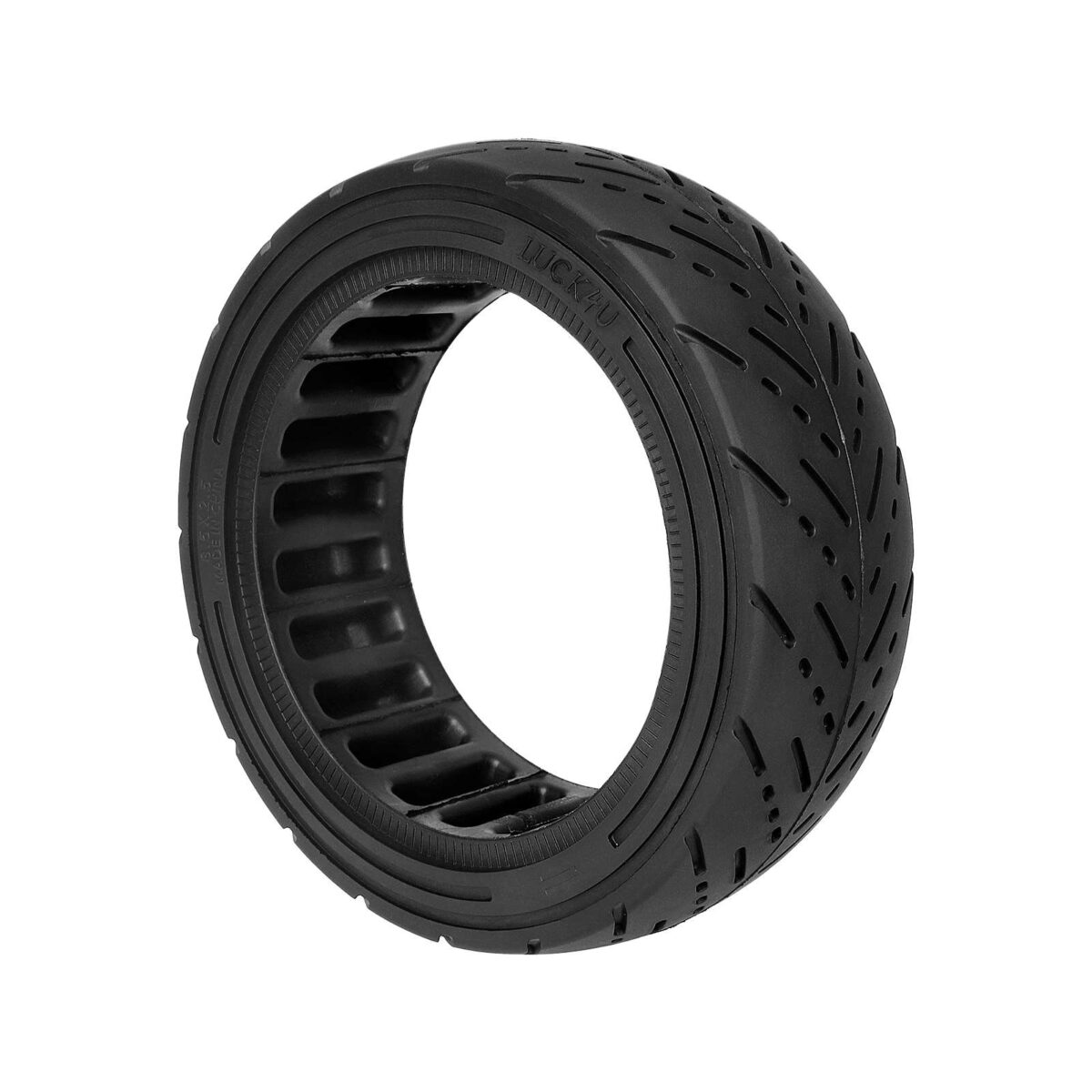 Neumático sólido para carretera urbana LUCK4U 8.5*2.5 negro - Imagen 5