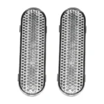 Bloques reflectantes plateados delanteros para Xiaomi 5 Plus (2 piezas)