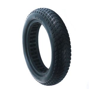 Neumático semisólido negro de 8,5 pulgadas