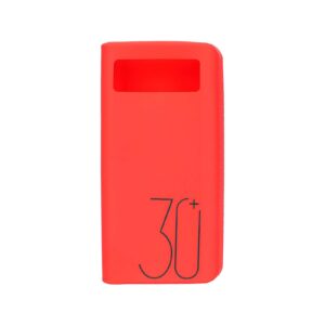 Funda protectora de silicona roja para batería externa ROMOSS Sense8p/8p+