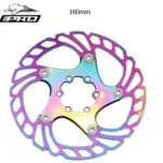 Disco de freno flotante de colores IIIPRO para carretera/disco de 160 mm y 6 agujeros