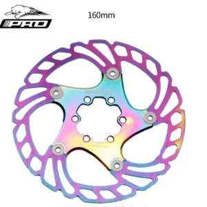 Disco de freno flotante de colores IIIPRO para carretera/disco de 160 mm y 6 agujeros
