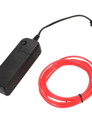 luces decorativas rojas de 2 m