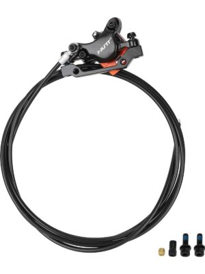 Freno de disco hidráulico delantero izquierdo negro NUTT con cable de 220 cm
