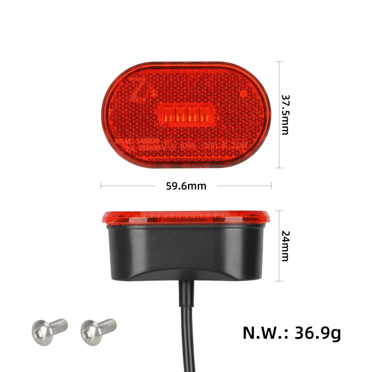 Luz trasera para scooter Xiaomi 5/5 Pro/5 Max - Imagen 2