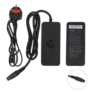 Cargador rápido original Segway Ninebot 53.6V3.9A G3 F3 ZT3, grande y redondo, estándar del Reino Unido