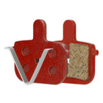 Pastilla de freno de disco hueca rectangular roja para scooter Kugoo G-booster - Imagen 4