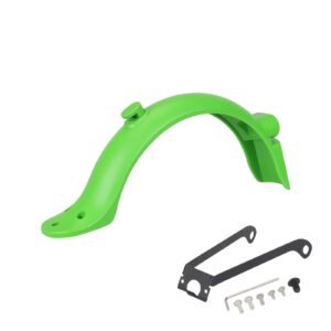 Guardabarros trasero verde con soporte de metal para scooter M365 Pro/Pro2