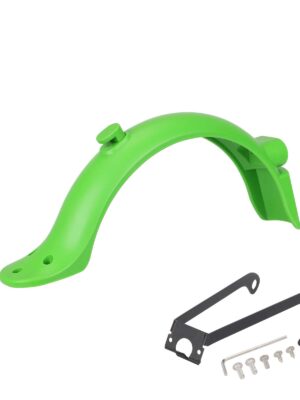 Guardabarros trasero verde con soporte de metal para scooter M365 Pro/Pro2