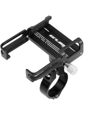 Soporte para teléfono GUB P20 de aleación de aluminio negro