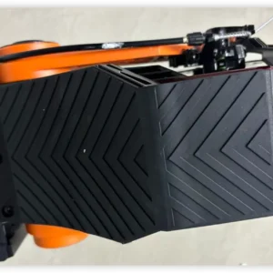 Pedal de reposapiés trasero de cuero para Kukirin G3