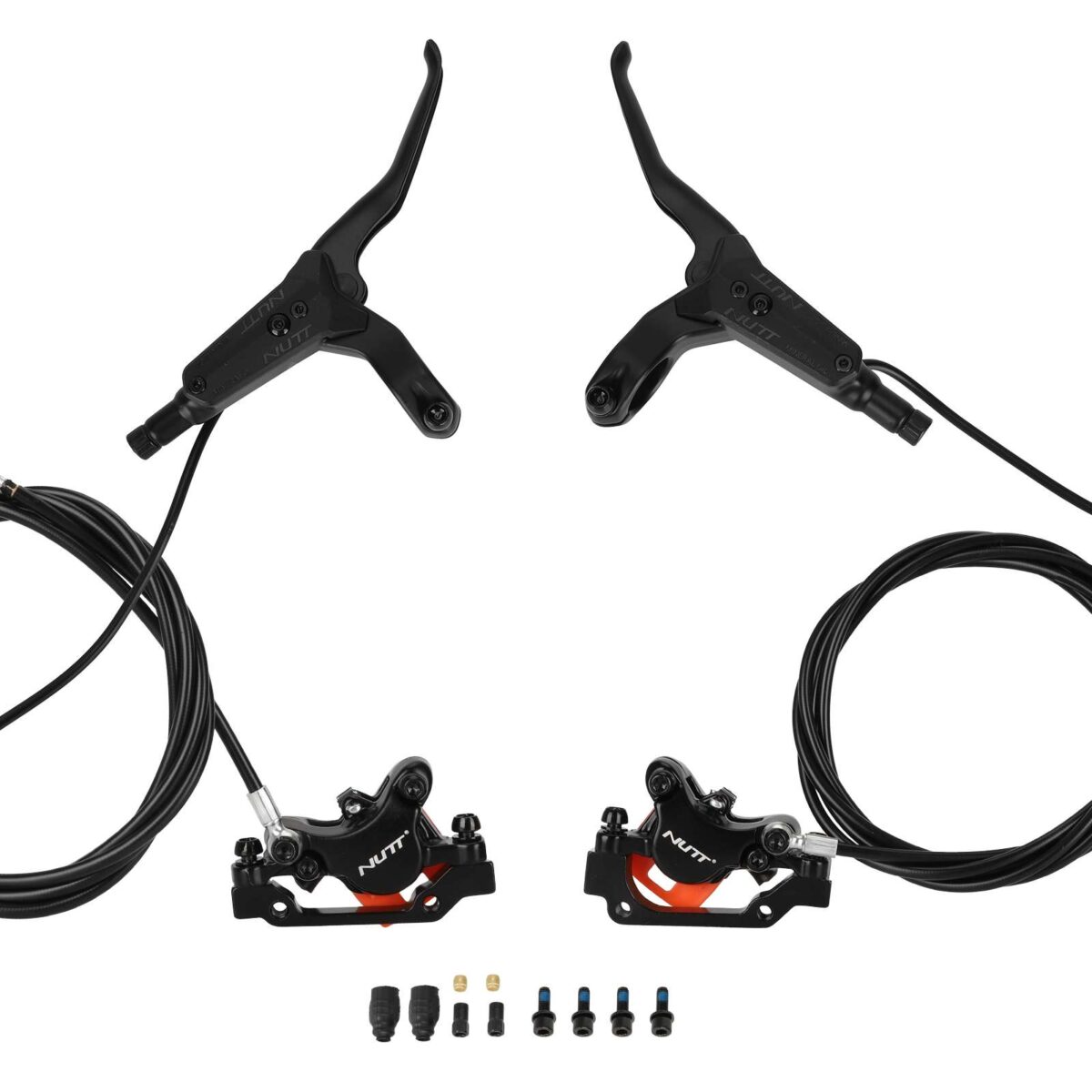 1 Kit Freno Hidráulico NUTT con cable de freno de 180cm y cámaras de aceite de 220mm - Imagen 4