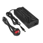 Cargador Ulip de 18 V a 42 V, 1,7 A, con certificación CE y FCC y conector DC 2,1 (enchufe británico). - Imagen 5