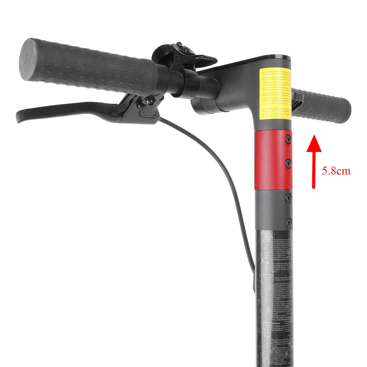 Varilla de extensión de Pole para patinete Xiaomi M365, Pro, Pro 2 y 1S - Imagen 4