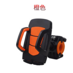 Soporte para teléfono móvil de plástico naranja