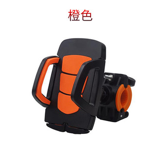 Soporte para teléfono móvil de plástico naranja