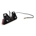 Luz trasera de bicicleta, paquete pequeño, luz trasera LED tres en uno para coche, luz de advertencia nocturna D09, luz trasera