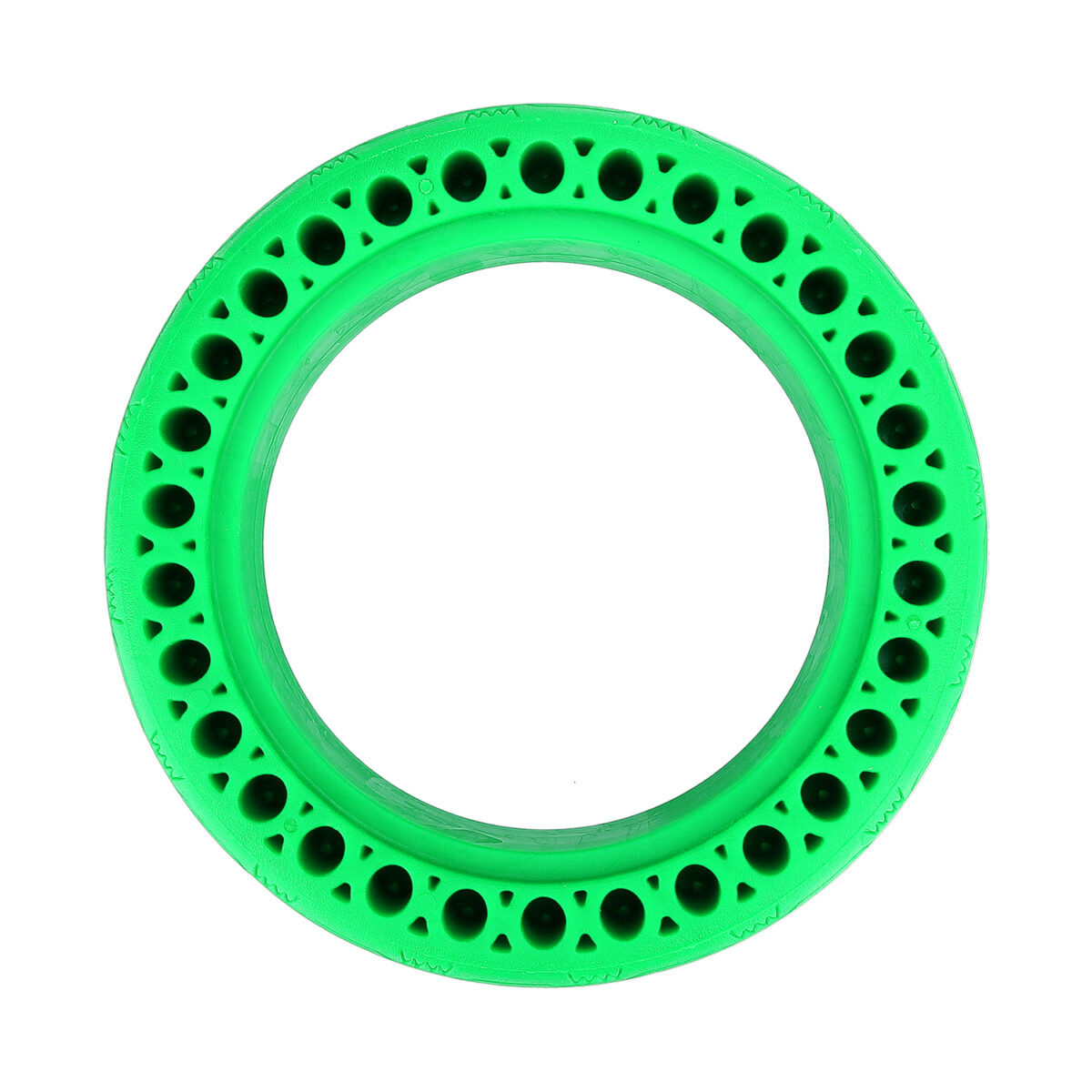 Neumático sólido de panal de abeja de 8 1/2 x 2 pulgadas (verde) - Imagen 2