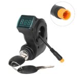 Cerradura de puerta eléctrica con cabezal macho impermeable
