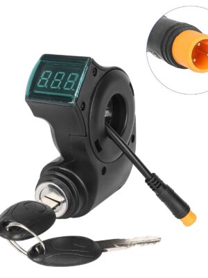 Cerradura de puerta eléctrica con cabezal macho impermeable