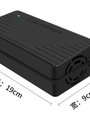 Cargador rápido de 60 V y 10 A con conector GX16 (enchufe estadounidense)