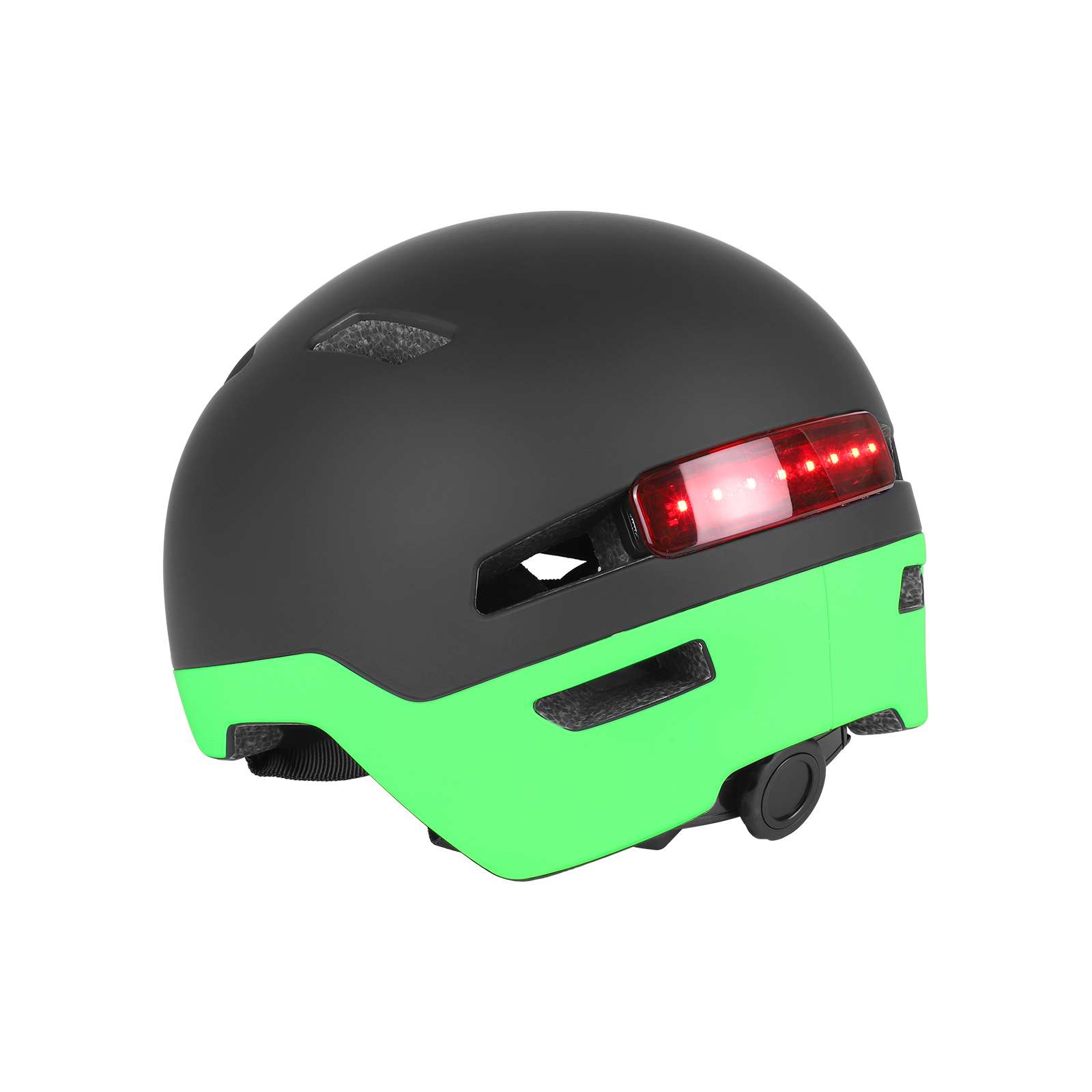 Casco iluminado Ulip Green Black M Talla U002 - Imagen 6