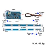 Kit de placa BMS y barra lateral para patinete eléctrico Xiaomi Pro - Imagen 2