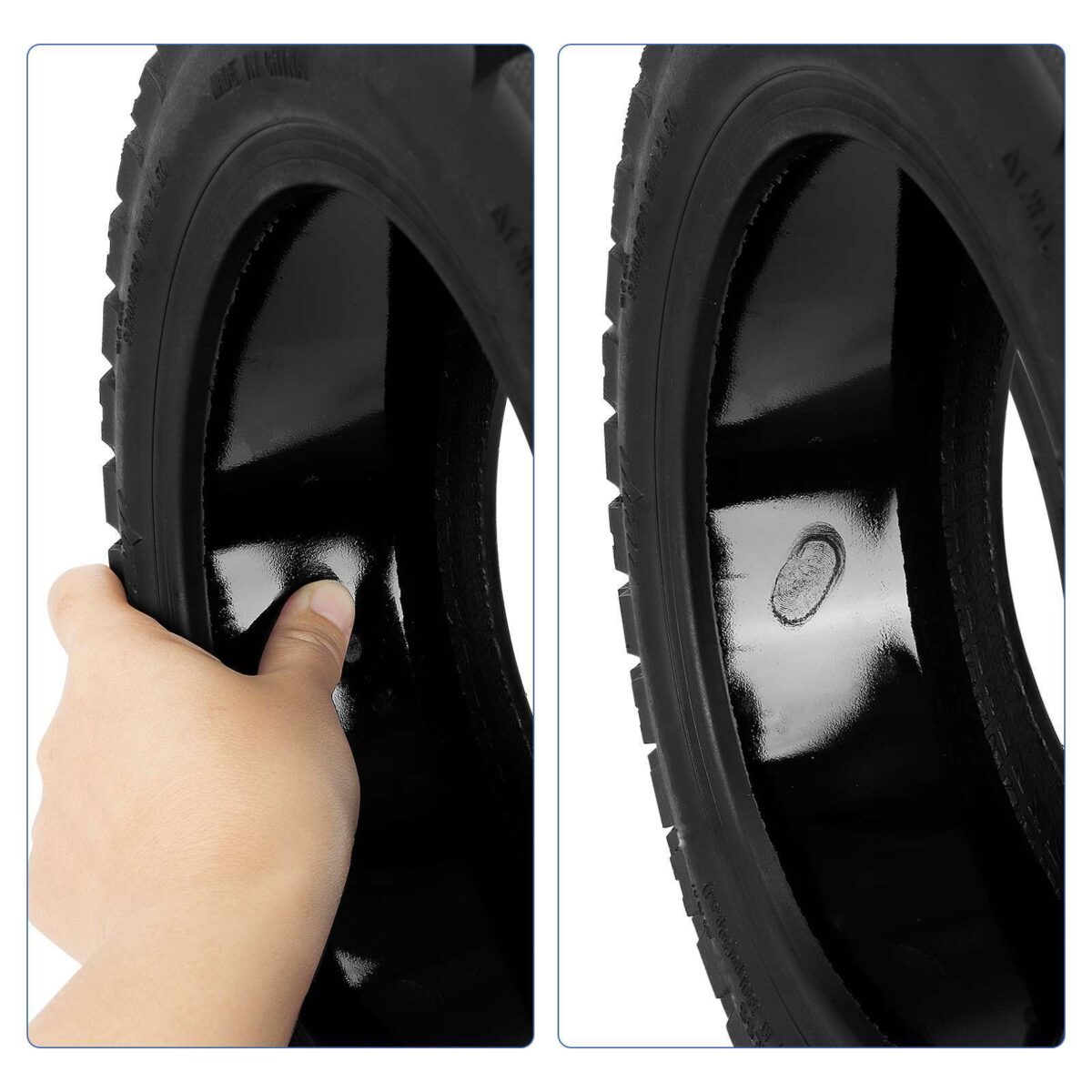 Neumático todoterreno sin cámara Ulip autorreparable 100/65-6.5 con válvula - Imagen 3