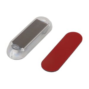 Luz trasera de advertencia solar para motocicleta con carcasa transparente (luz roja)