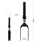 Nueva suspensión de horquilla delantera para scooter Ninebot Max G2 - Imagen 2