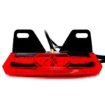 Luz trasera de bicicleta, paquete pequeño, luz trasera LED tres en uno para coche, luz de advertencia nocturna D09, luz trasera - Imagen 2