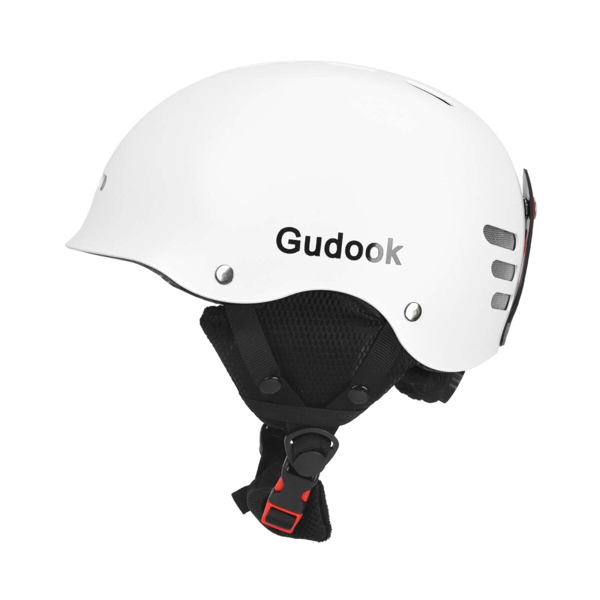 Casco blanco con protección auditiva - Imagen 4
