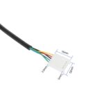 Cable de alimentación negro para scooters clon Xiaomi - Imagen 5
