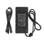 Cargador de 53,5 V 2 A con enchufe UE y ventilador para patinete eléctrico NIU