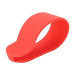 Funda de silicona para dial de dedo rojo