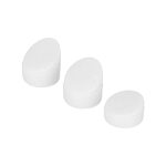 Tapón de silicona blanco nuevo para tornillos de guardabarros trasero para guardabarros Pro 2 nuevo