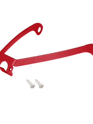 Soporte metálico rojo de 8,5 y 10 pulgadas con tornillos para guardabarros trasero para patinete Xiaomi Pro