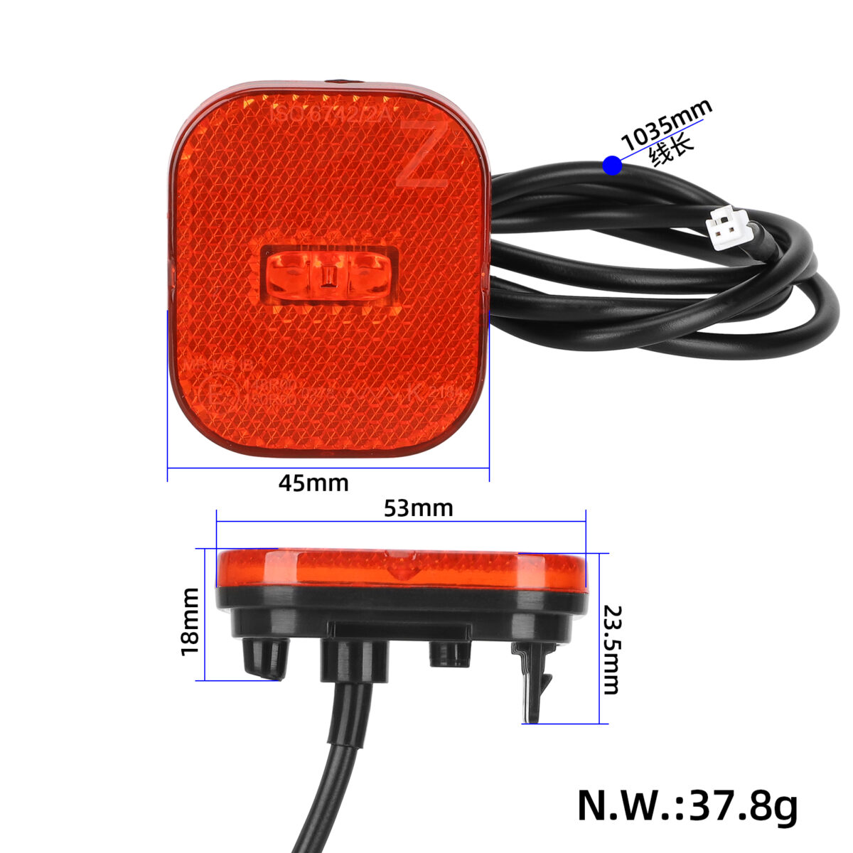 Luz trasera del patinete Xiaomi 4 Go - Imagen 5
