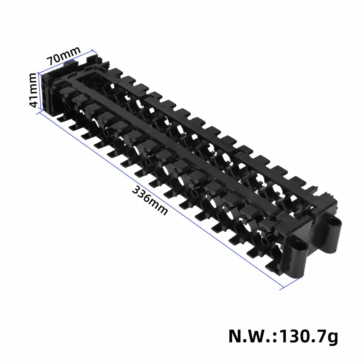 Soporte descentralizado de plástico para batería de patinete Xiaomi M365 - Imagen 2