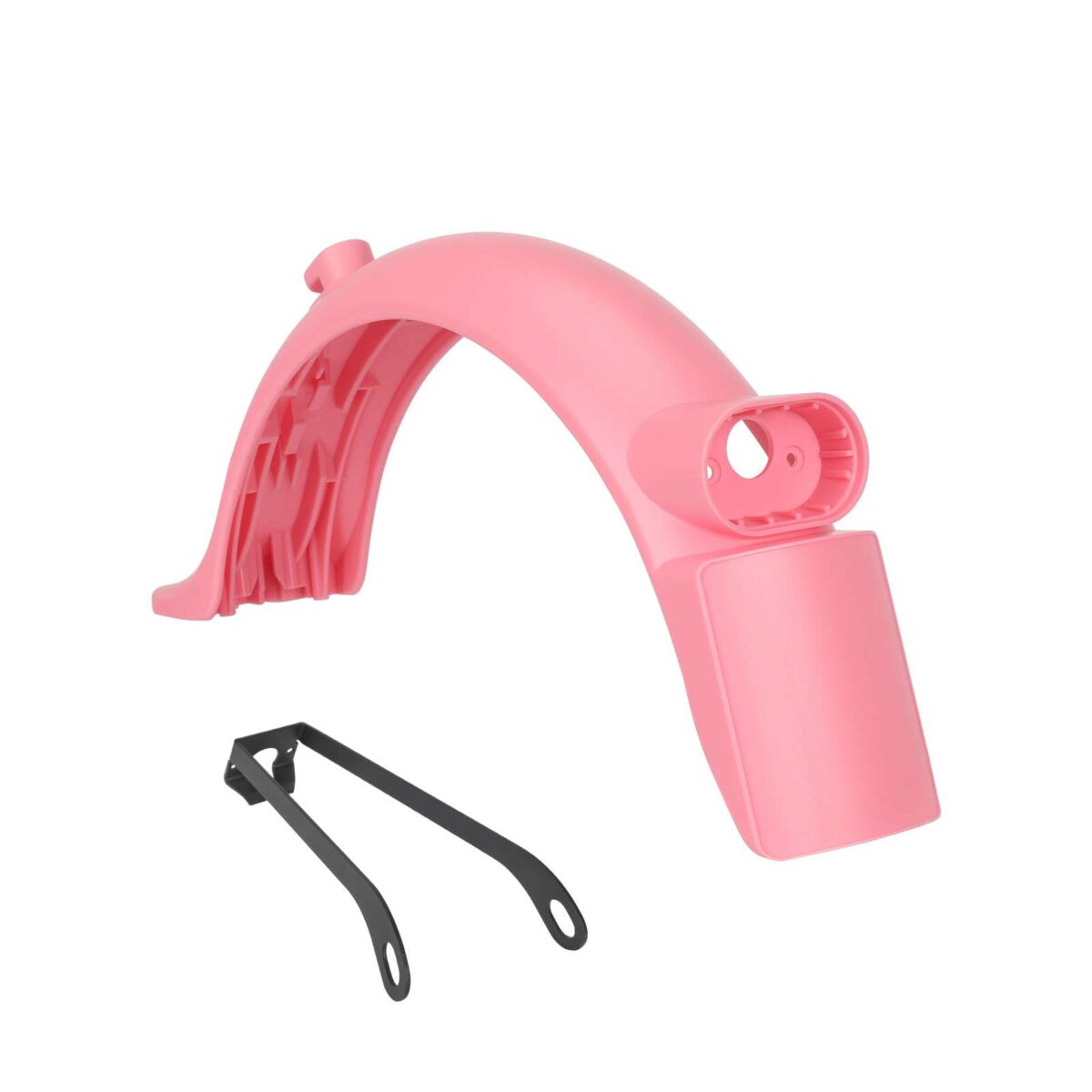 Guardabarros trasero rosa con soporte metálico y gancho de guardabarros trasero para patinete M365 Pro/Pro2 - Imagen 2