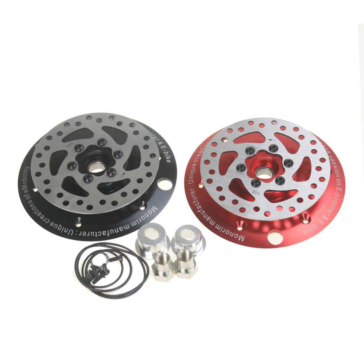 Freno de disco rojo Monorim modificado - Imagen 2