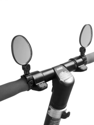 2 espejos retrovisores ovalados