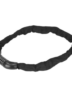 Candado con contraseña de cinco dígitos de color negro