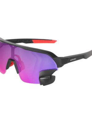 Gafas retrovisores ACRUNU rojas que cambian de color