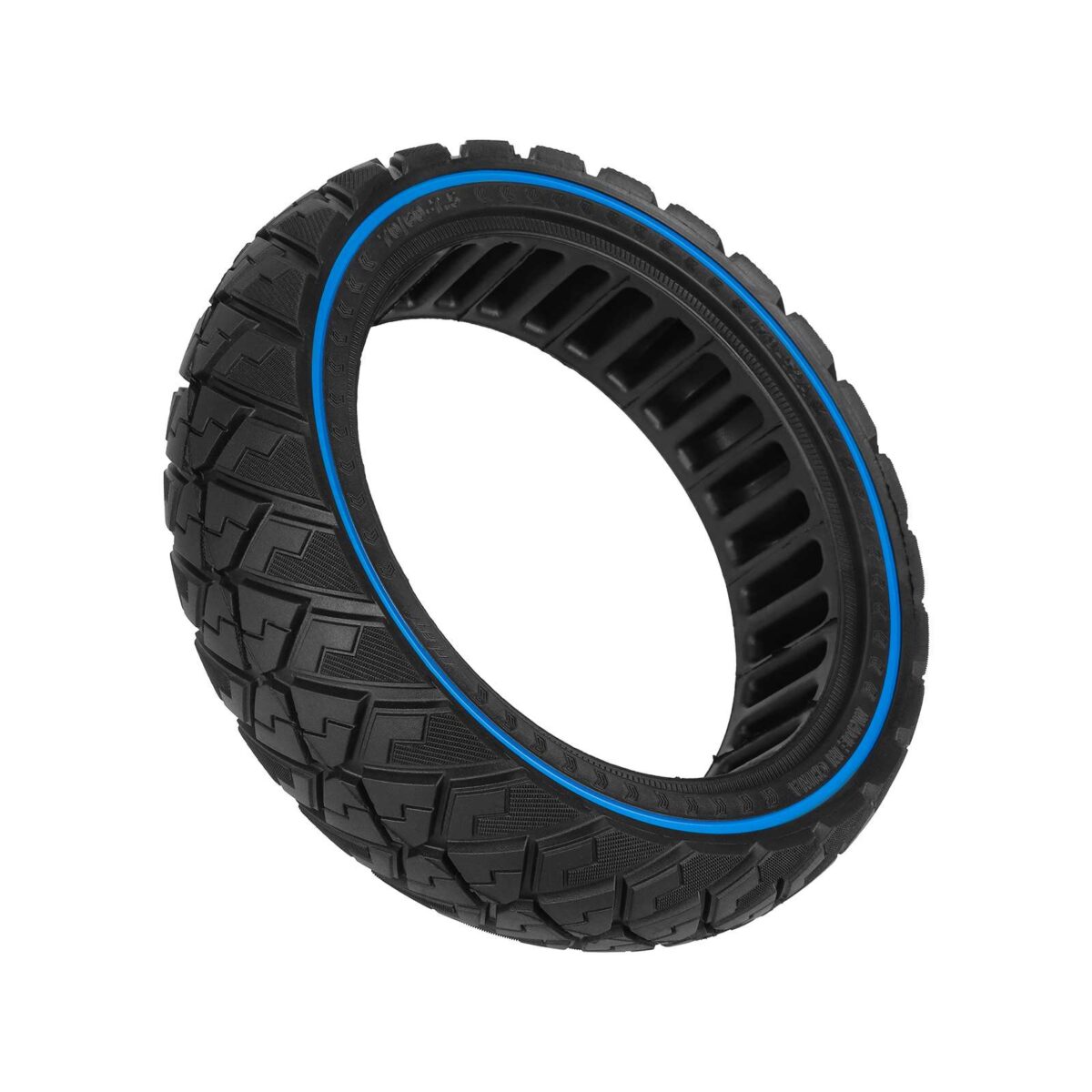 Neumático sólido todoterreno Ulip 70/60-7.5 con forma de diamante y círculo azul - Imagen 6