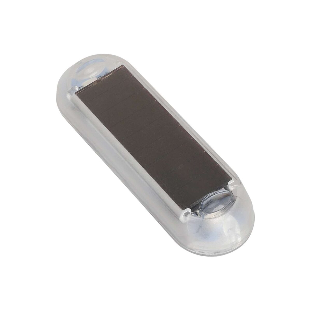 Luz trasera de advertencia solar para motocicleta con carcasa transparente (luz roja) - Imagen 5