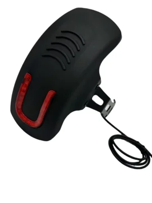 Guardabarros trasero KuKirin A1 con luz trasera y soportes