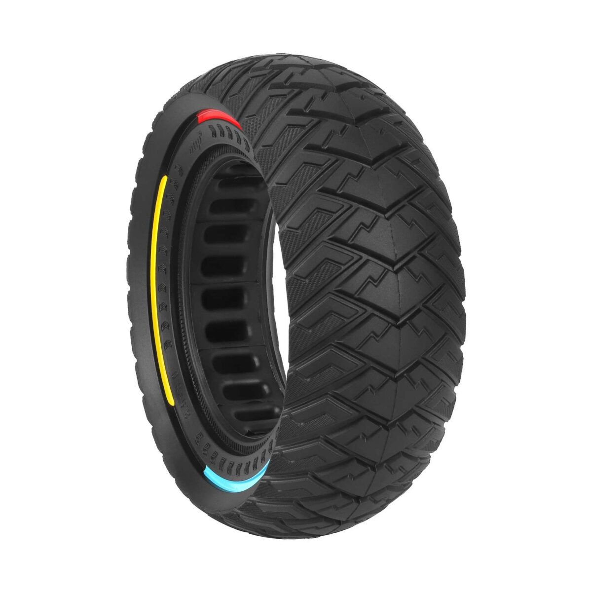 Neumático sólido todoterreno Ulip 8.5*3 con patrón de ala y círculo de tres colores para neumáticos de 134 mm de diámetro interior - Imagen 4