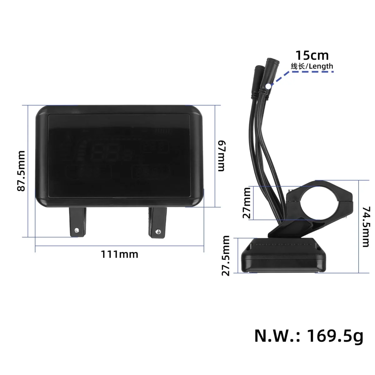 Pantalla Xbox 48V T8 para Zwheel ZRino 2022 - Imagen 2